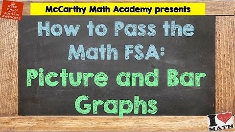 How to Pass the Math FSA - Bar and Picture Graphs (3rd)