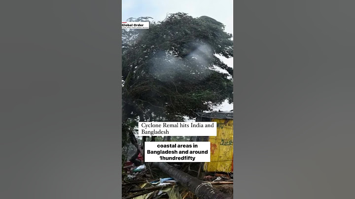 Cyclone Remal hits India and Bangladesh #cyclone #india #bangladesh #shortsviral #news