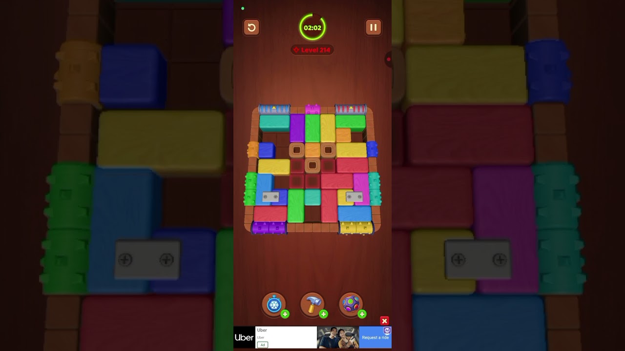 213 Level wood block jam game 2025 - YouTube