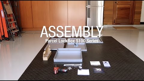 CleverMade Parcel LockBox - How to Assemble