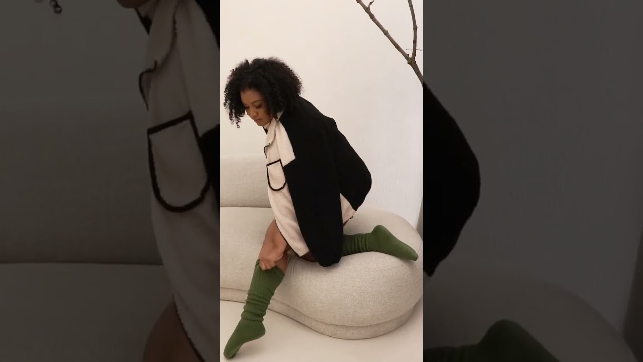 Thunda Thighs Plus Size Slouch Socks  