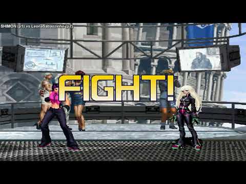 [FightCade King of Fighters 2002] SHIMON vs LeonaSabaozinho