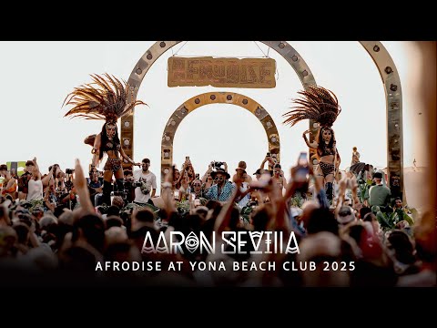 Aaron Sevilla Live At Yona Beach Club AFRODISE Afrohouse Latin House DJ Set In The Rain 
