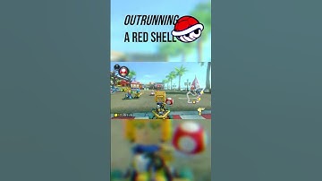 OUTRUNNING a Red Shell! | Mario Kart 8 Deluxe
