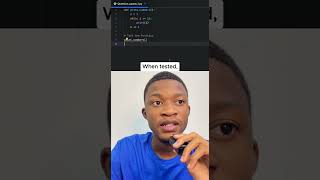 Can You Spot The Bug? ⬇️ #computerscience #coding #shorts