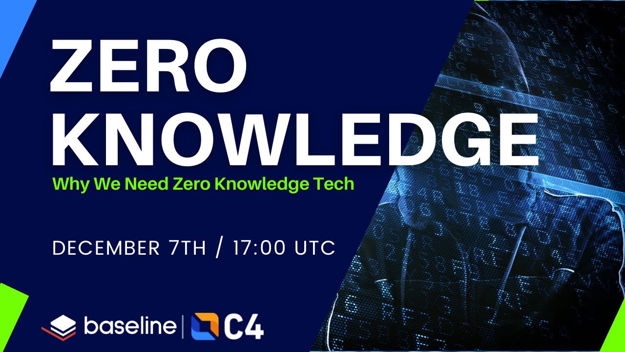 The Baseline Show: Zero Knowledge Cryptography 101 Co-Stream w/ C4 ...
