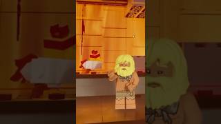 Steves Lava Chicken in LEGO Fortnite #legofortnite #minecraft #lavachicken