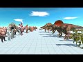 Superpower Humans VS Giant Dinosaur || "(ARBS) Gameplay"