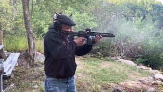 AR-15 pistol, 100 rounds drum, Rare Breed trigger