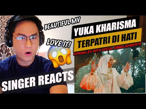 Yuka Kharisma - Terpatri Dihati (Official Music Video) | SINGER REACTION