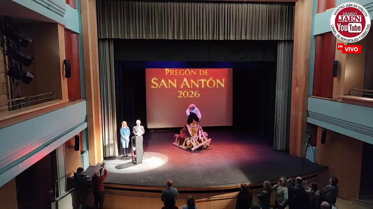 DIARIO JAÉN DIRECTO: DESDE DARYMELIA PREGÓN DE LAS FIESTAS DE SAN ANTÓN 2026
