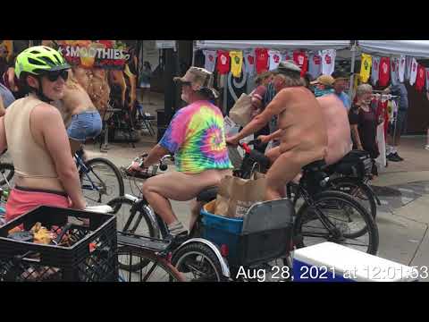 World Naked Bike Ride, Madison, WI, August 28, 2021