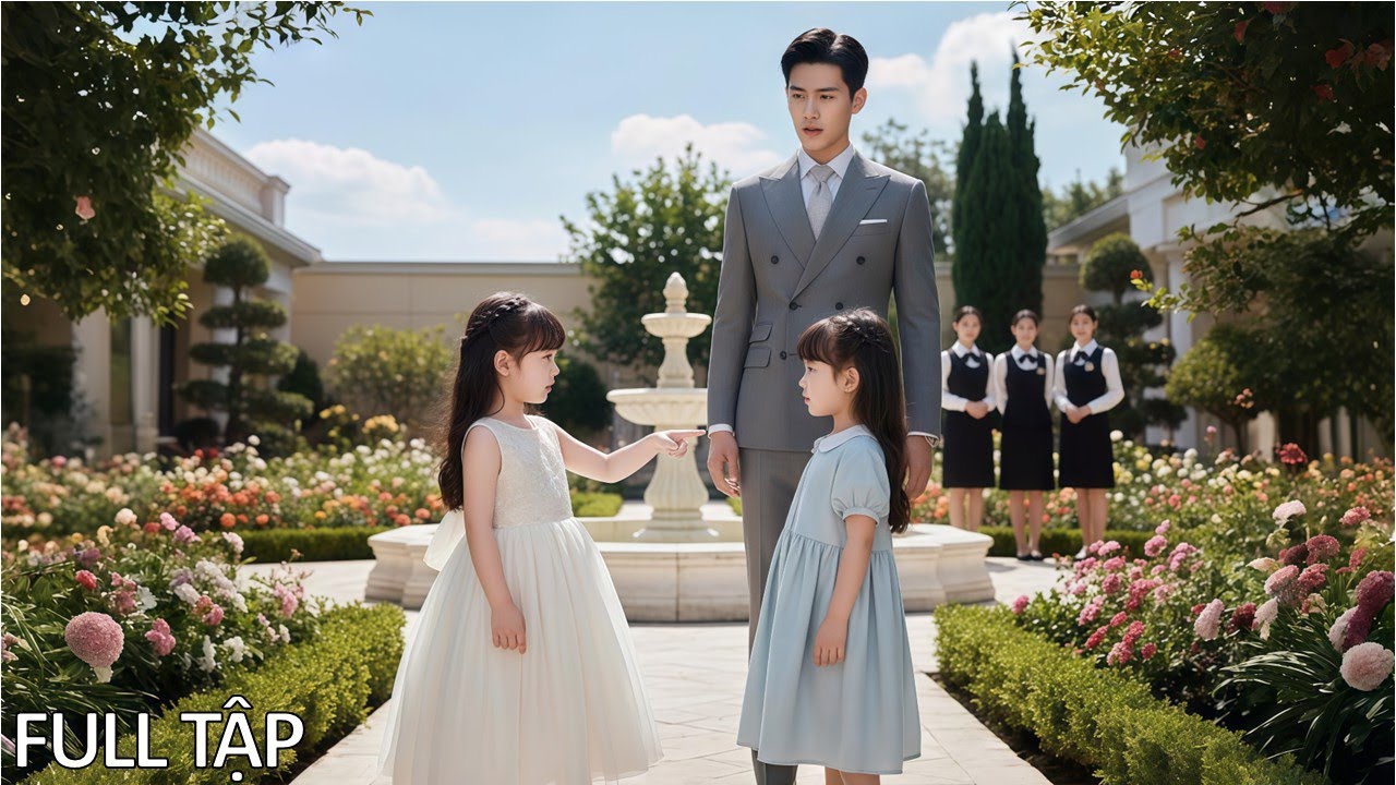 Con gái Tổng Tài gặp một bé gái y hệt mình, ai ngờ chính là em gái sinh đôi từng rời đi cùng mẹ