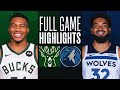 BUCKS At TIMBERWOLVES FULL GAME HIGHLIGHTS February 23 2024