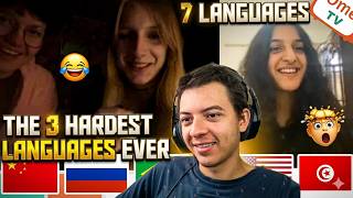 Polyglot Meets TUNISIAN POLYGLOT And Shocks HER 🤯 - Polyglot On OMEGLE