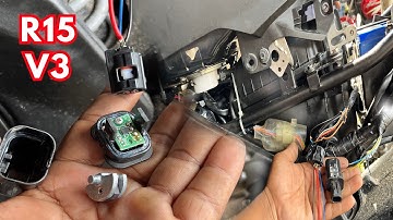 r15 V3 starting problem | Yamaha R15 V3 fuel pump not working | back angle sensor problem R15 V3