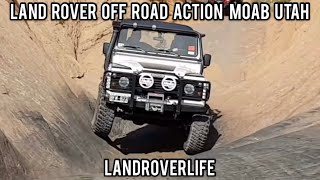 LAND ROVER OFF ROAD ACTION MOAB UTAH