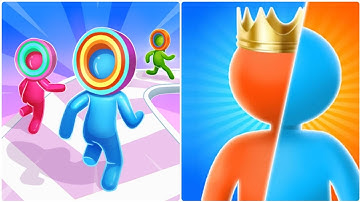 Giant Rush 3D Vs Layer Man 3D All Newax  Levels Game Mobile Walkthrough iOS, Android Gameplay Update