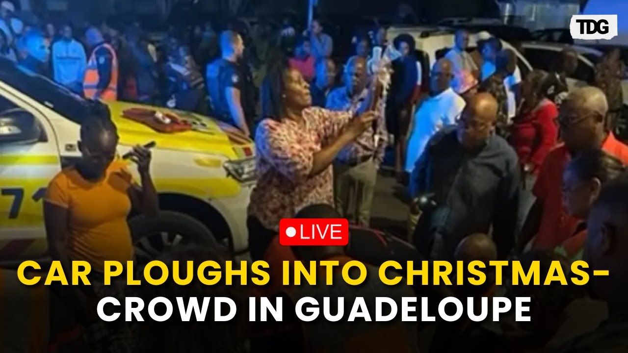 Guadeloupe Drunk Driver Car ploughs LIVE: Tragedy at Christmas event at least 10 dead, 19 hurt