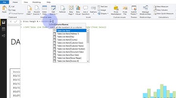 Using Divide in a DAX Measures in Microsoft Power BI
