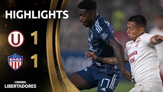 UNIVERSITARIO vs. JUNIOR | HIGHLIGHTS | CONMEBOL LIBERTADORES 2024