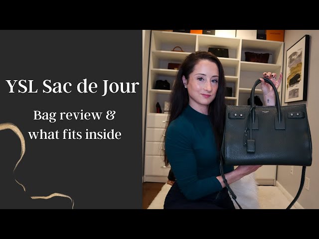 YSL Sac De Jour  Ysl sac de jour, Leather, Everyday handbag