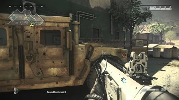 cod ghost weird hand animation/ glitch