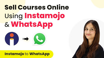 How to Sell Courses Online & Send Files on WhatsApp | Instamojo WhatsApp Integration