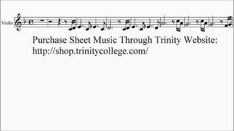 Trinity TCL Violin 2020-2023 Grade 7 B9 Putz Twilight Dream Sheet Music