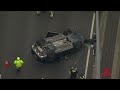 Teenage girls granted bail after Bolte Bridge crash | 7NEWS