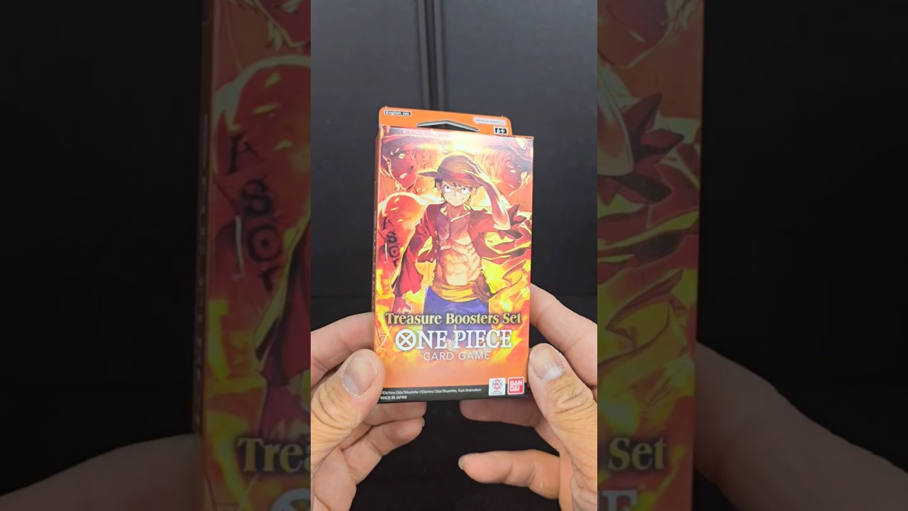 Treasure booster box opening #onepiece #onepiececardgame #anime #manga #opening #unboxing #pulls