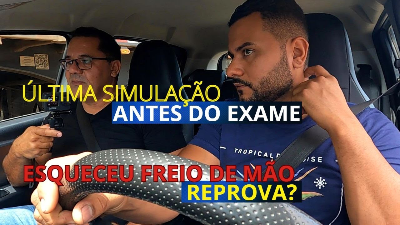 EXAME DE DIREÇÃO  (SIMULAÇÃO ANTES DO EXAME)