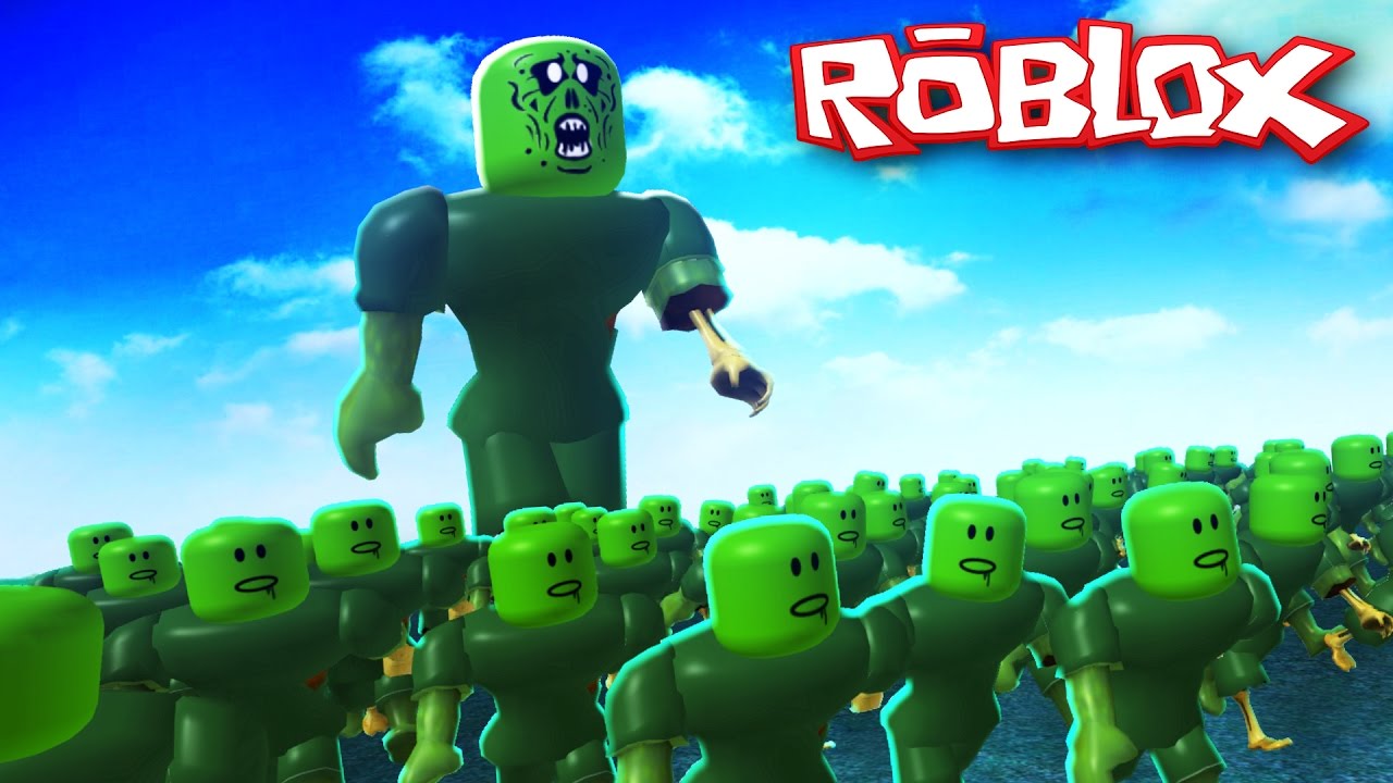 Roblox Adventures Zombie Rush Giant Zombie Attack Youtube - roblox how to hack roblox games build to survival the zombie 2017