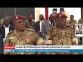 Remise des étendards aux grandes formations de la DGSP