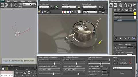 3ds max and mental ray - hdri tutorial