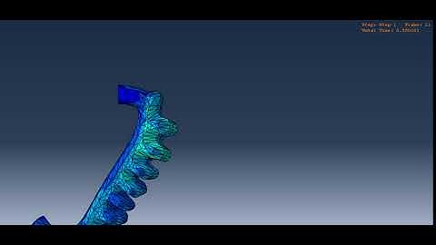 FEA of 3D printed object in abaqus: results
