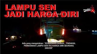 PERMAINAN LAMPU SEN ADALAH HARGA DIRI SEORANG SUPIR BUS