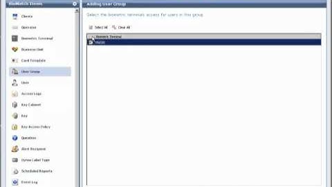 How to add a User Group to Biomanager 9.0