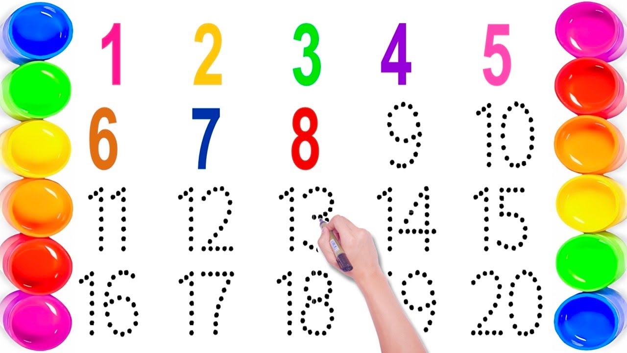 12345 गिनती | एक से सौ तक गिनती | Numbers 1 to 100 | The Number Song 🎵 | Ginti | abcd | Easy Learn 