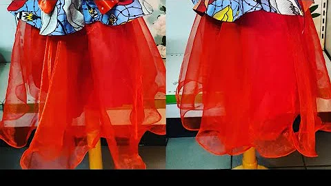 Learn how to use the Fishing Line to hem a dress or skirt,  well detailed