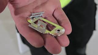 Premdor | SpeedSet Plus Doorset | How to operate the adjustable door keep