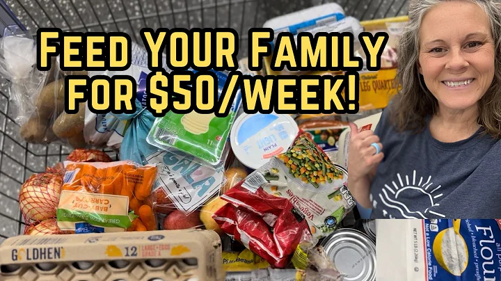$50 Extreme Budget Grocery Haul (7 days of REAL meals!)