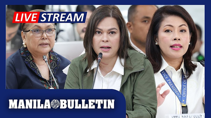 LIVE: House resumes hearing on OVP, DepEd budget utilization | Dec. 9