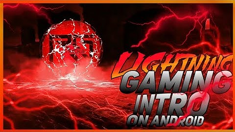 How To Make Gaming Intro Using Kinemaster | Lightning Logo Intro | RG Tricks