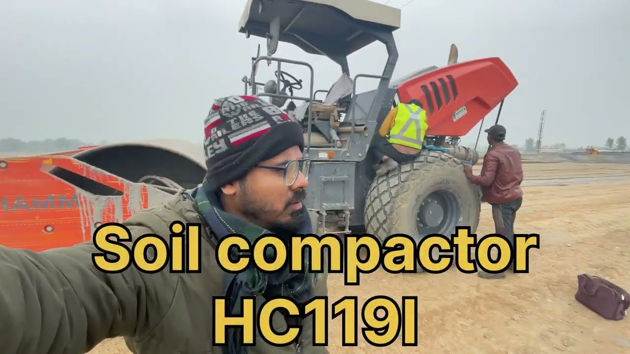 Hamm soil compactor roller HC 119i Black smoke,Engine RPM Drop,Engine Stop Problem Kaise solve Kare 