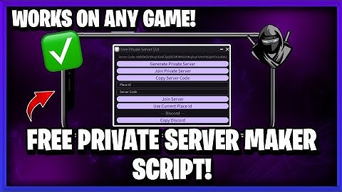 😱🔥 OP FREE PRIVATE SERVER MAKER SCRIPT! | KEYLESS & WORKS ON ANY GAMES! 🤩