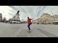 Epic  manual en skate toute la place de la republique  bustin hydrid yoface