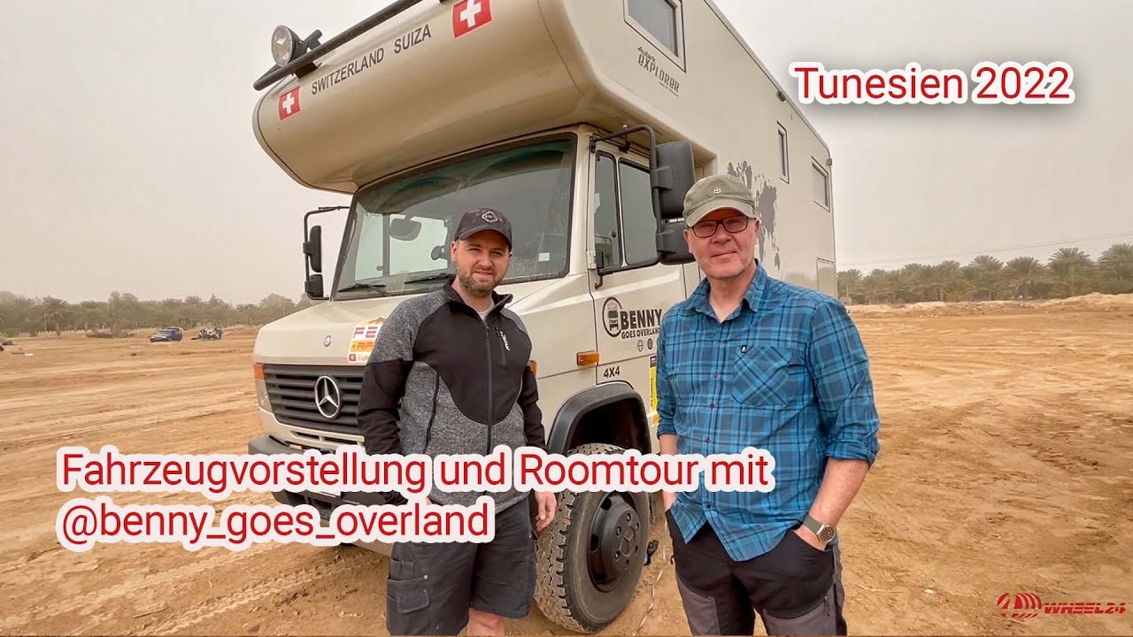 Abgefahren - Fahrzeugvorstellung - Roomtour mit @bennygoesoverland in Tunesien.