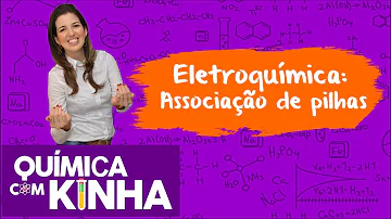 Como é feita uma associação de pilhas em paralelo?