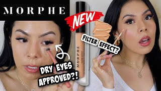 NEW🚨MORPHE Filter Effect Soft Radiance Concealer||REVIEW & WEAR TEST WORTH $10?!? screenshot 4